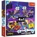 DC Comics: Batwheels 4 u 1 puzzle - Trefl
