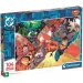 DC Comics Superman herojski trenuci, puzzle od 104 dijela - Clementoni