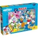 Disney Donald Duck 2 u 1, puzzle od 24 dijela i bojanka, 50x35 cm - Lisciani