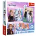 Disney: Ledeno Kraljevstvo 2. - Princeze na svojoj zemlji puzzle i memorijska kartica 2 u 1 set - Trefl