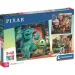 Disney Pixar Supercolor puzzle 3x48 dijelova - Clementoni