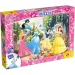 Disney Princeze - Čarolija bajkovitog vrta 2 u 1 puzzle od 60 dijelova i bojanka 50x35 cm - Lisciani