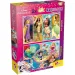Disney Princeze 2 u 1 maxi puzzle 2x60 komada i bojanka 50x35 cm - Lisciani