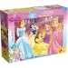 Disney Princeze 2 u 1, maxi slagalica od 60 dijelova i bojanka 70x50 cm - Lisciani