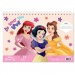 Disney+Princeze kreativna bojanka sa šablonama i naljepnicama u više varijanti