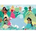 Disney+Princeze prijateljice 104-dijelna maxi supercolor slagalica - Clementoni