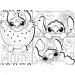 Disney Stitch 2 u 1 maxi 4x48-dijelni puzzle i bojanka 35x25 cm - Lisciani