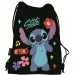 Disney Stitch crna "Aloha" vreća za tjelesni, sportska vreća 34x43 cm