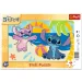 Disney Stitch plažna avantura 15-dijelna okvirna slagalica - Trefl