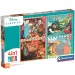 Disney klasici 4 u 1 Supercolor puzzle - Clementoni