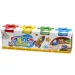 Doughy set za modeliranje plastelina u posudama 4 x 110 g - Carioca