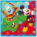 Dvostruke papirnate salvete s uzorkom Mickey Mouse, pakiranje od 20 komada.