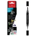 Faber-Castell: Black Edition Shake &amp; Paint dvostrani crni marker s vrhovima od 3 mm i 1 mm