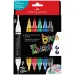 Faber-Castell: Black Edition Shake &amp; Paint dvostrani markeri u boji, set od 6 komada, 3 mm i 1 mm