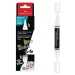 Faber-Castell: Black Edition Shake &amp; Paint marker s dvostrukim vrhom, bijeli, 3 mm i 1 mm