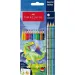 Faber-Castell: Set olovaka u boji s dinosaurima Grip, pakiranje od 10+3 komada