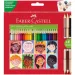 Faber-Castell: set od 24+3 komada drvenih bojica