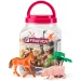 Faunica: Farma životinje set igračaka u kanti - Woodyland