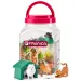 Faunica: Set igračaka domaćih životinja u kanti - Woodyland