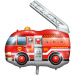 Folijski balon s vatrogasnim automobilom 65 x 51 cm