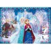 Frozen 2 u 1, puzzle od 250 dijelova i bojanka 50x35 cm - Lisciani