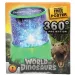 Glow N Fun projektorska lampa s uzorkom dinosaura