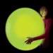 Glowzilla Wubble svjetleća mjehurić lopta neon zelene boje 75 cm