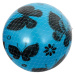 Gumena lopta s motivom leptira i cvjetnim uzorkom, 23 cm, razne varijante, 1 kom.