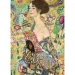 Gustav Klimt: Dama s lepezom 1000-dijelna slagalica - Trefl