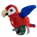 Happy Yappers interaktivni plišani crveni papagaj
