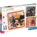Harry Potter 3x48 komada Supercolor puzzle - Clementoni