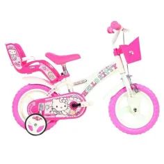 Hello Kitty ružičasto-bijeli bicikl veličine 12 - Dino Bikes