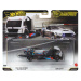 Hot Wheels: Aero Lift kamion za prijevoz automobila i 2024 Ford Mustang RTR SPEC 5-FD mini automobil 1/64 - Mattel