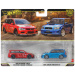 Hot Wheels: Deluxe 2005 Mitsubishi Lancer Evolution IX Wagon i 2004 Subaru Forester STI, set od 2 autića 1/64 - Mattel