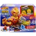 Hot Wheels: Monster Trucks Power Smashers vatrogasno čudovište set staza - Mattel
