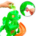 Hot Wheels Monster Trucks Slime-čudovište Kaos komplet staze - Mattel