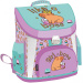 ICO: Lizzysuli premium školska torba/ruksak s uzorkom Lollipop Capybara, ergonomska, 40x33x26 cm