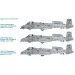 Italeri 1/48 A-10C Blacksnakes maketa zrakoplova