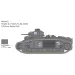 Italeri 1/56 Char B1 Bis tenk maketa