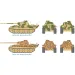Italeri 1/72 Pz. Kpfw. V Panther Ausf. G Panther tenk 2-komadni maket set