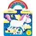 Jednorozi - Obojite i zalijepite naljepnicama 2. radna bilježnica