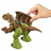 Jurassic World: Evoluirajući Tyrannosaurus T-Rex → Ankylosaurus dinosaur igračka 13cm - Mattel