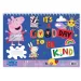 Kreativna bojanka s predloškom i naljepnicama Peppa Pig u više varijanti.