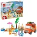 LEGO® Bluey™: Bluey i njegova obitelj putuju na plažu (11202L)