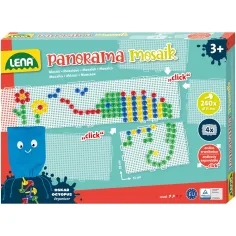 LENA: Panorama Mosaik XL set prozirnih čepova 15 mm, 240 kom. slika 1