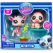 Littlest Pet Shop: Zoo pals - Paket figura Žirafa i Ljenjivac Serija 2