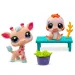 Littlest Pet Shop: Zoo pals - Paket figura Žirafa i Ljenjivac Serija 2