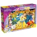 Ljepotica i zvijer Belle 2 u 1 puzzle od 108 dijelova i bojanka 70x50 cm - Lisciani