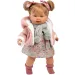 Llorens: Alexandra 42 cm lutka s glasom u pletenom kaputu s šalom