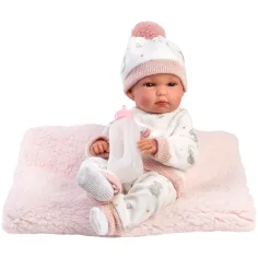 Llorens: Bimba, novorođenačka lutka 35 cm s bočicom i dekicom. slika 2